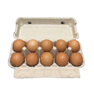 Disposable egg tray chicken egg cartons 10 eggs packers 10  cells